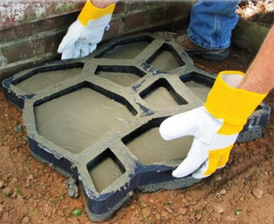 Obrázek z ALDOTRADE Forma na beton Mistr Dlaždič 43x42,5x4cm 