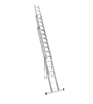 Picture of Aldotrade aluminum ladder 3x13 partition Profi three -part