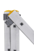 Picture of Aldotrade aluminum ladder 3x13 partition Profi three -part