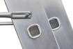 Picture of Aldotrade aluminum ladder 3x7 partition Profi three -piece