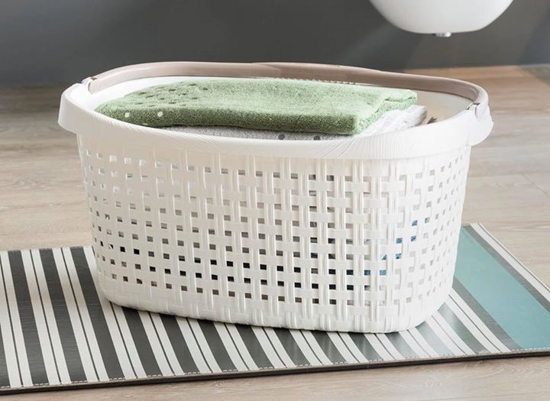 Picture of ALDOTRADE Clean Laundry basket paglia 40l
