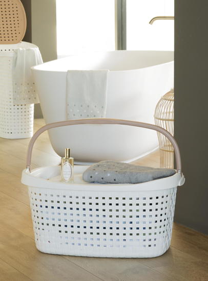 Picture of ALDOTRADE Clean Laundry basket paglia 40l