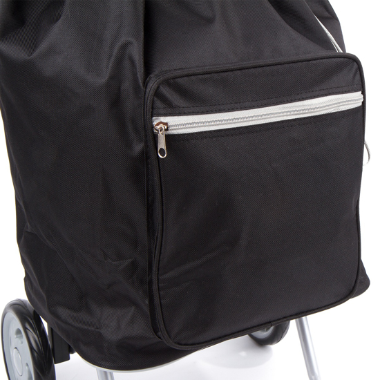 Picture of Aldotrade Shopping bag on wheels Cargo black