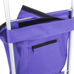 Picture of Aldotrade Shopping bag on wheels Nice Purple