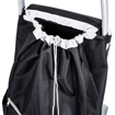 Picture of Aldotrade shopping bag on wheels with seat Comfort - black