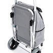 Picture of Aldotrade shopping bag on wheels with seat Comfort - gray