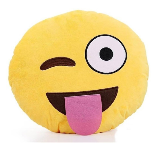Picture of Aldotrade pillow smiley emoji Crazy
