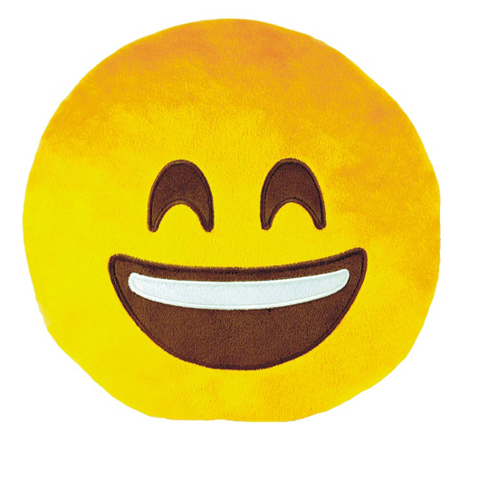 Picture of Aldotrade pillow smiley emoji happy