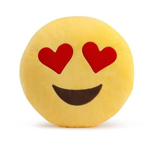 Obrázek z ALDOTRADE Polštář smajlík Emoji LOVE 