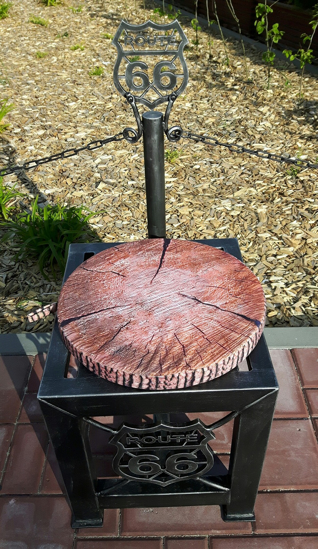 Picture of Aldotrade seat cushion - wood brown wood