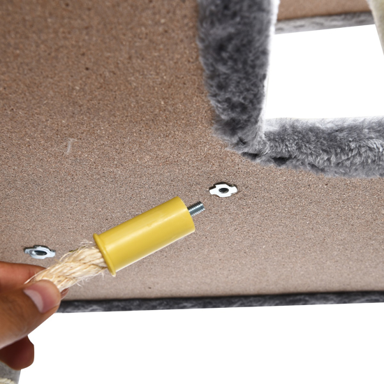 Picture of Aldotrade scratcher for cats to Miky ceiling 60x49x250-273 cm