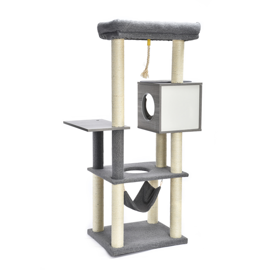 Picture of Aldotrade scratcher for cats GITA 59x49x155 cm