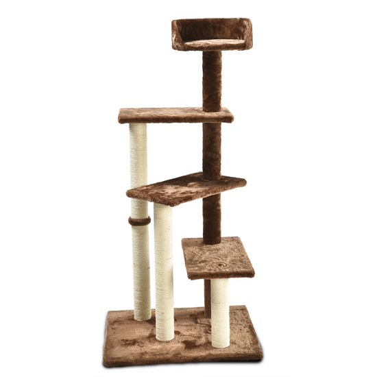 Picture of Aldotrade scratcher for cats rita 60x49x125 cm