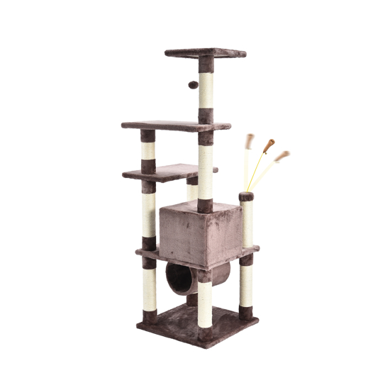 Picture of Aldotrade scratcher for cats tina 49x49x149 cm