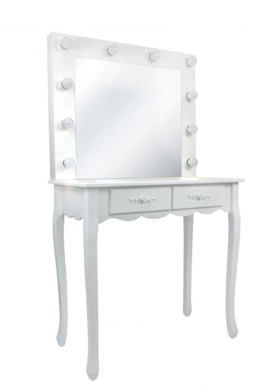 Picture of Aldotrade toilet cosmetic table vintage 80x40x140cm with mirror