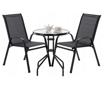 Picture of Aldotrade garden balcony set Stela black