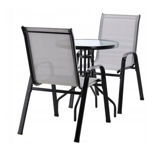 Picture of Aldotrade garden balcony set Stela gray