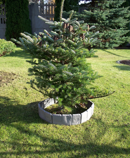 Picture of ALDOTRADE Garden curb rim the lawn plastic stone 2.5m