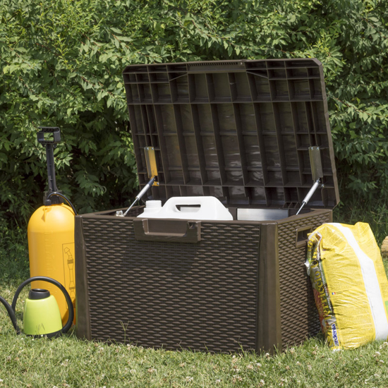 Picture of Aldotrade garden storage box for pads and tools Nevada small