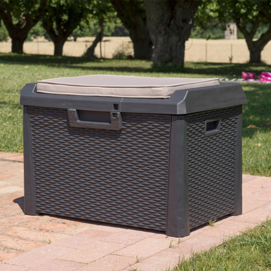 Picture of Aldotrade Garden storage box for pads Santorini plus small