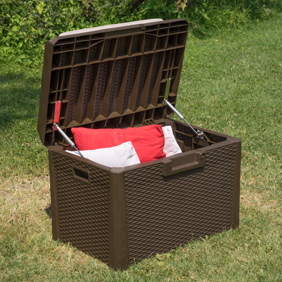 Picture of Aldotrade Garden storage box for pads Santorini plus small