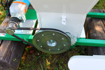 Picture of Electric fruit crusher on a drill