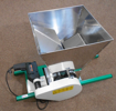 Picture of Electric fruit crusher on a drill