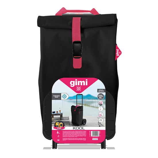 Picture of Gimi shopping bag on wheels kool black