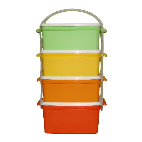 Picture of Food carrier 3x1,2l + 1x1,4l square pH