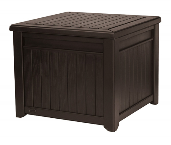 Picture of Keter Box Storage Cube Wood 208l brown