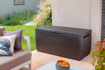 Picture of Keter Springwood Stogare Garden storage box 302L, brown 1720237