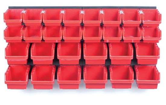 Picture of KISTENBERG Hanging panel with 28 Boxes on ORDERLINE tools