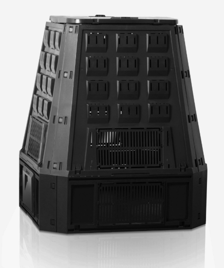 Obrázek z Kompostér 630l černý 