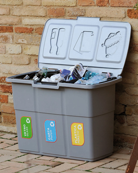 Picture of Basket for sorted waste ecopath 75l