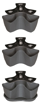 Picture of Flower pot for herbs cascade Coubi 3 floors