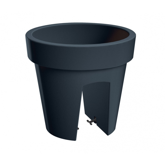 Picture of A flowerpot on the railing lofly railing 25 cm
