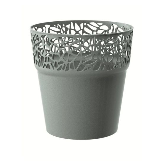 Picture of Flower pot with lace Naturo 17.5 cm