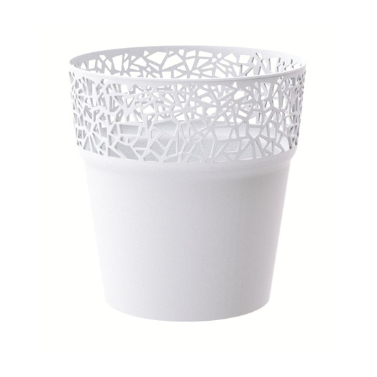 Picture of Flower pot with lace tree 14.5 cm