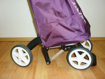 Picture of Shopping bag on wheels Twin purple