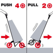 Picture of Shopping bag on wheels Twin gray