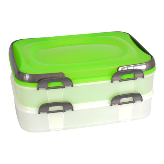 Picture of Plastic jar with handles picnic 2 floors