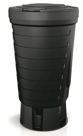 Picture of Prosperplast Raincan Black Idra210 210 l