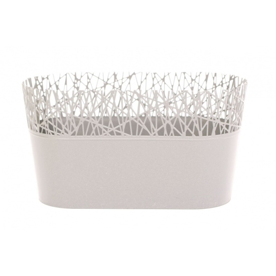 Obrázek z Truhlík s krajkou City 28,5cm 