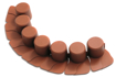 Picture of Garden plastic palisade curb HAPPY GRASS IPAL 7 - 4.05m