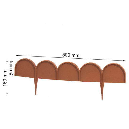 Picture of Garden plastic curb rim Palisade Garden Line 10m
