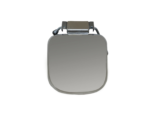 Picture of Chrome toilet holder with flap