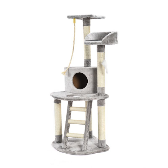 Picture of Aldotrade corner scraper for cats Mourek 49x49x130 cm free shipping