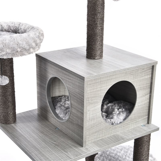 Picture of Aldotrade scratcher for cats FREDY 59x48x128,5 cm