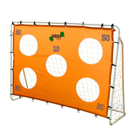 Picture of Champions football gate with network and target pad