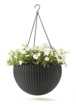 Picture of Suspension flower pot Sphere brown